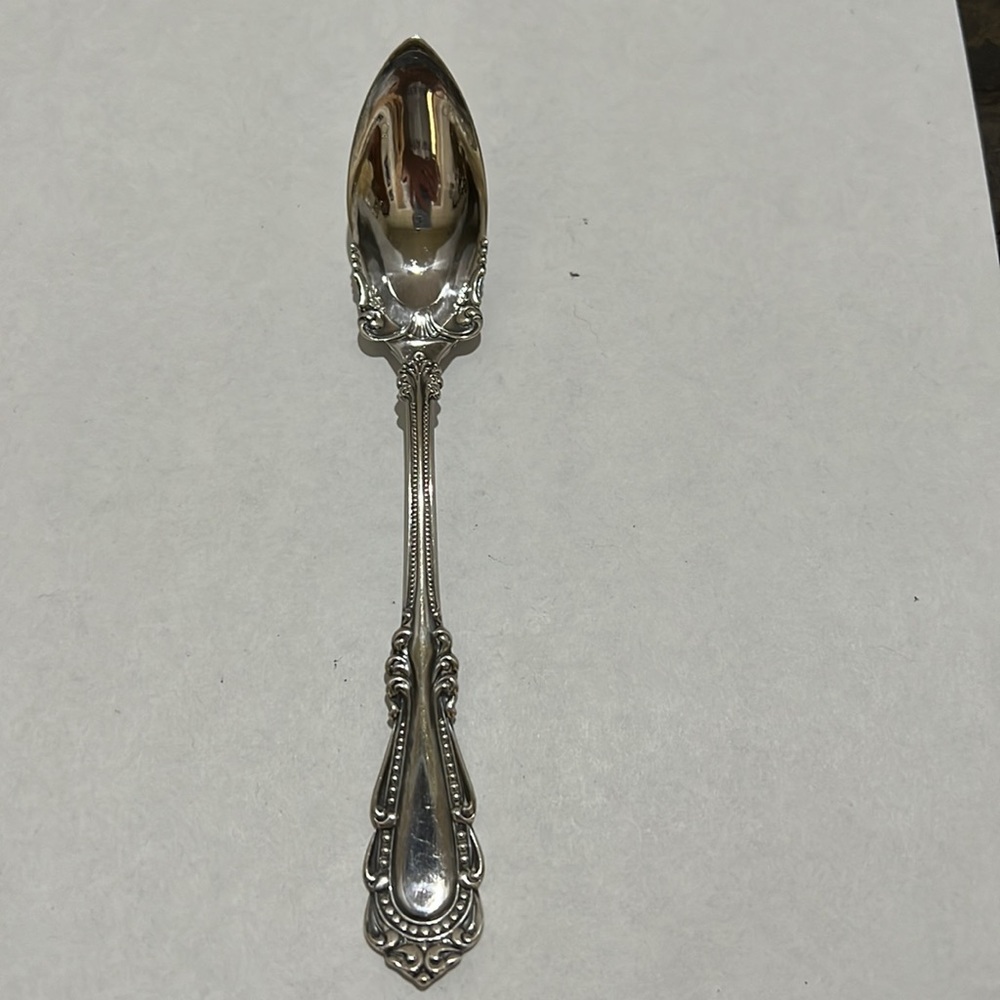 Wm. Rogers and Sons 1897 Milton/Chelsea set of 6 Citrus Spoons, AA silver plated